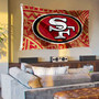 San Francisco 49ers Samoan Banner Flag with Tack Wall Pads