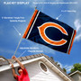 Chicago Bears C Logo Flag Pole and Bracket Kit