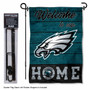 Philadelphia Eagles Welcome Home Garden Banner and Flag Stand