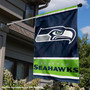 Seattle Seahawks Primary Logo Banner House Flag