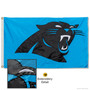 Carolina Panthers Embroidered Nylon Flag