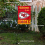 Kansas City Chiefs Welcome Home Garden Banner and Flag Stand