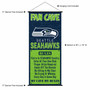 Seattle Seahawks Man Cave Fan Banner