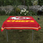 Kansas City Chiefs Tablecloth 48 Inch Table Cover