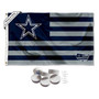 Dallas Cowboys Nation Banner Flag with Tack Wall Pads