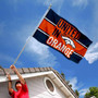 Denver Broncos United In Orange Flag