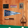 Tennessee Titans Nation USA Americana Stars and Stripes Pennant Flag