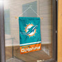 Miami Dolphins Window and Wall Banner