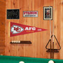 AFC Champions and Super Bowl 2023 LVII Bound Pennant for Kansas City Chiefs