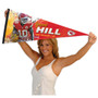 Kansas City Chiefs Hill Pennant Flag