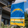 Los Angeles Chargers Wordmark Double Sided House Banner