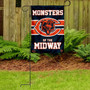 Chicago Bears Monsters Garden Flag and Stand Pole Mount
