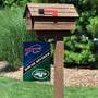 Bills and Jets House Divided Garden Flag