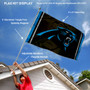 Carolina Panthers Flag Pole and Bracket Kit