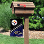 Steelers and Ravens House Divided Garden Flag