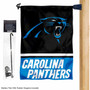 Carolina Panthers Garden Flag and Mailbox Flag Pole Mount