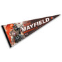 Cleveland Browns Mayfield Pennant Flag