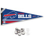 Buffalo Bills Banner Pennant with Tack Wall Pads