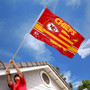 Kansas City Chiefs Nation Banner Flag with Tack Wall Pads