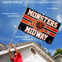 Chicago Bears Monsters of the Midway Slogan Flag Pole and Bracket Kit