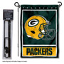 Green Bay Packers Helmet Garden Banner and Flag Stand