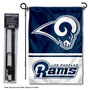 LA Rams Garden Flag and Stand