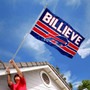 Buffalo Bills Billieve Banner Flag with Tack Wall Pads