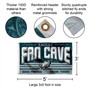 Philadelphia Eagles Man Fan Cave Banner Flag with Tack Wall Pads