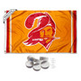 Tampa Bay Buccaneers Retro Vintage Banner Flag with Tack Wall Pads