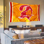 Tampa Bay Buccaneers Retro Vintage Banner Flag with Tack Wall Pads