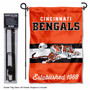 Cincinnati Bengals Retro Garden Banner and Flag Stand