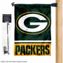 Green Bay Packers Garden Flag and Mailbox Flag Pole Mount