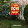 Kansas City Chiefs 2x Times Super Bowl Champions Garden Flag and Stand