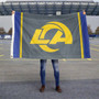 Los Angeles Rams Black Sideline 3x5 Banner Flag