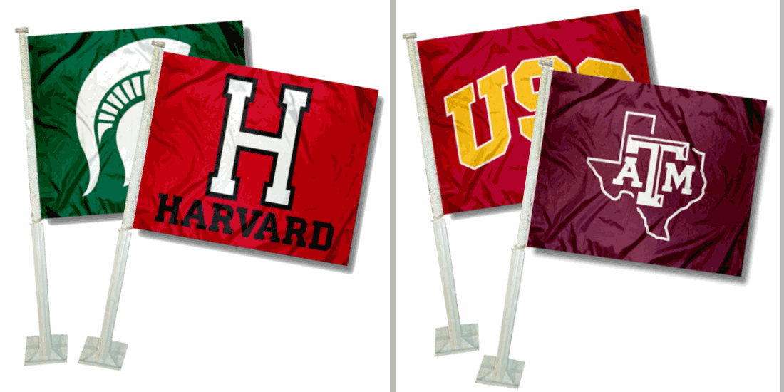 Officially Licensed NCAA Louisville Cardinals Personalized Banner Flag