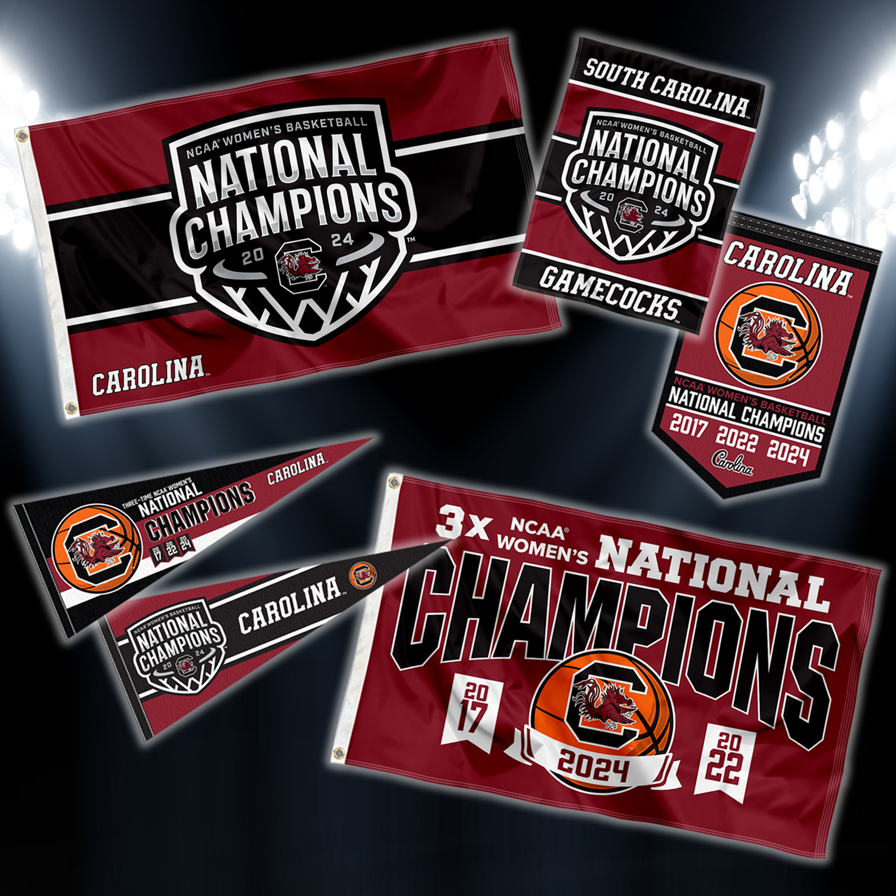 South Carolina Gamecocks Flags & Banners