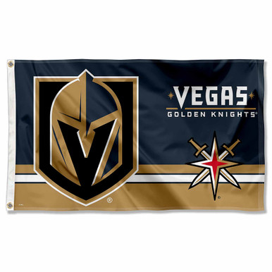 Vegas Golden Knights Logo Insignia 3x5 Flag - State Street Products