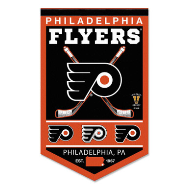 Philadelphia Flyers History Heritage Logo Banner - State Street