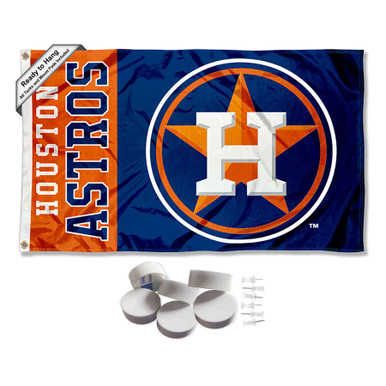 Houston Astros Retro Vintage Banner and Tapestry Wall Tack Pads