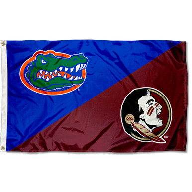 Florida vs. Florida State House Divided 3x5 Flag - State Street Products