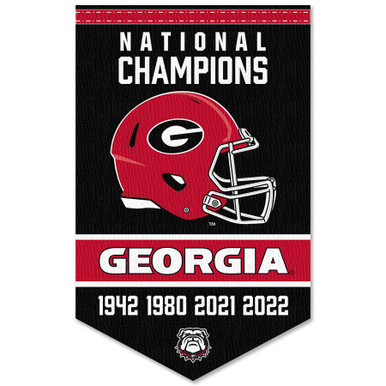 Former Mercer Bear designs 2022 UGA National Championship logo