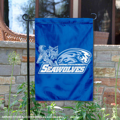 Columbus State University Garden Flag - Double Sided 13x18 Inch Polyester Banner