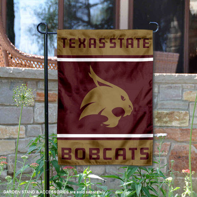 Texas State Bobcats Felt Pennant Flag With Wall Mount Kit - Officially Licensed - View #2