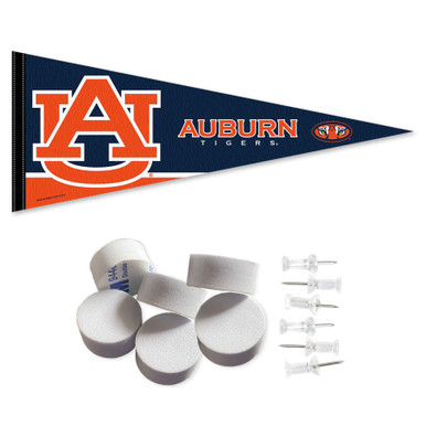 Auburn Banner Pennant with Tack Wall Pads - State Street Products