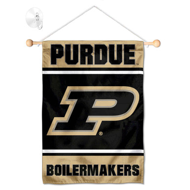 Purdue University Banner Pennant with Tack Wall Pads - State Street Products