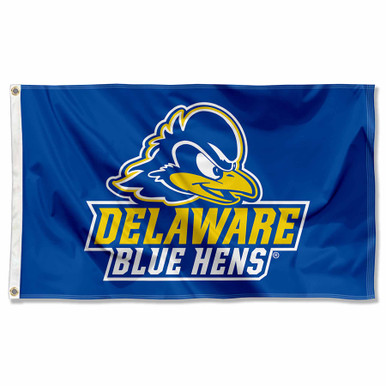 Delaware Blue Hens Grommet Flag