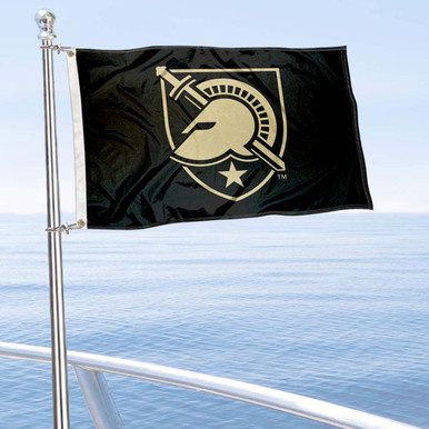 Army Black Knights Boat And Nautical Flag - 12x18 Inch Polyester Team Flag