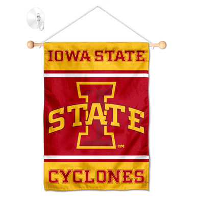 Iowa State Cyclones Window & Wall Banner With Suction Cup – Officially Licensed College Fan Decor 5 thumbnail image
