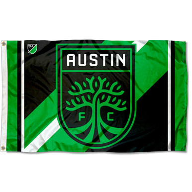 WinCraft Austin FC 3' X 5' Outdoor Banner Flag - Polyester With Grommets, Officially Licensed MLS Team Flag - View #11