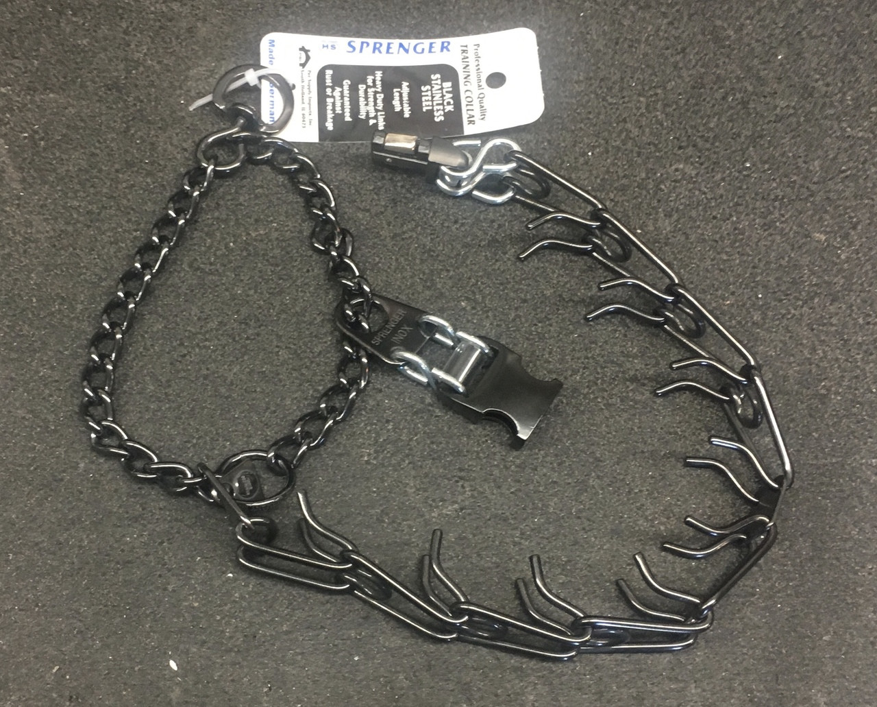 2.25 clearance prong collar